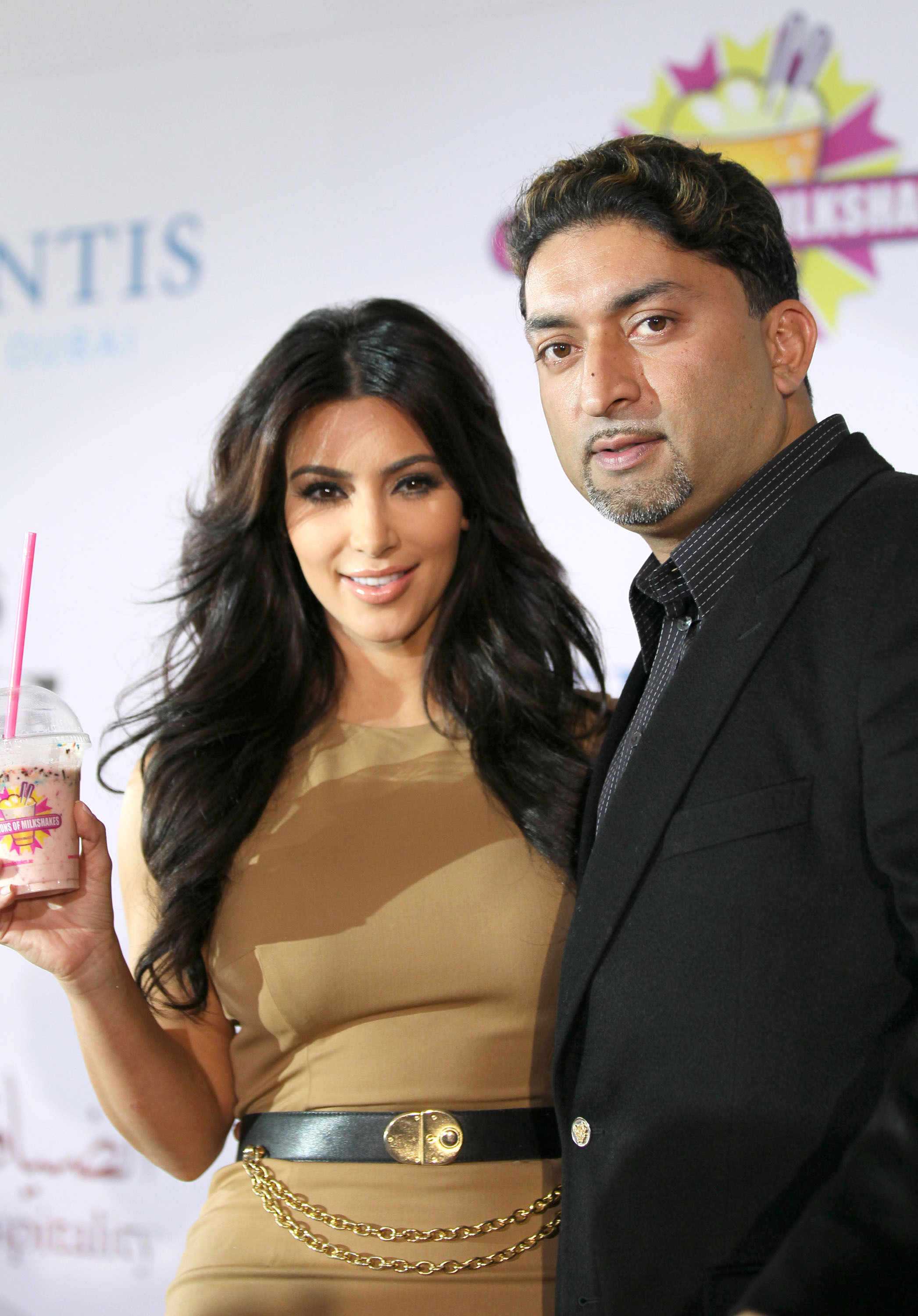 Kim Kardashian and Kris Jenner at the press conference for the launch of Millions Of Milkshakes | Picture 101683